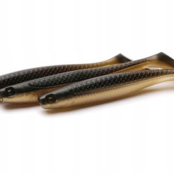 RON THOMPSON SLIM SHAD PADDLETAIL 10CM UV OLIVE GOLD