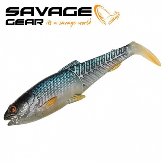 SG CRAFT CANNIBAL PADDLETAIL 6,5CM GREEN SILVER