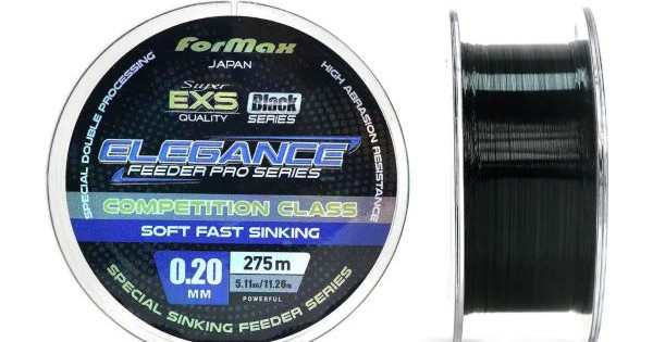 FORMAX NAJLON ELEGANCE BLACK SERIES 275M 0,22MM