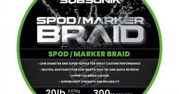 Marqueur Et Spod GREEN 300M D16 - Appât Et Accessoire Pêche Carpe